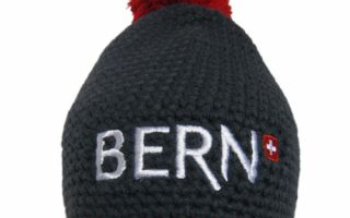 Strickmütze mit Bern Logo