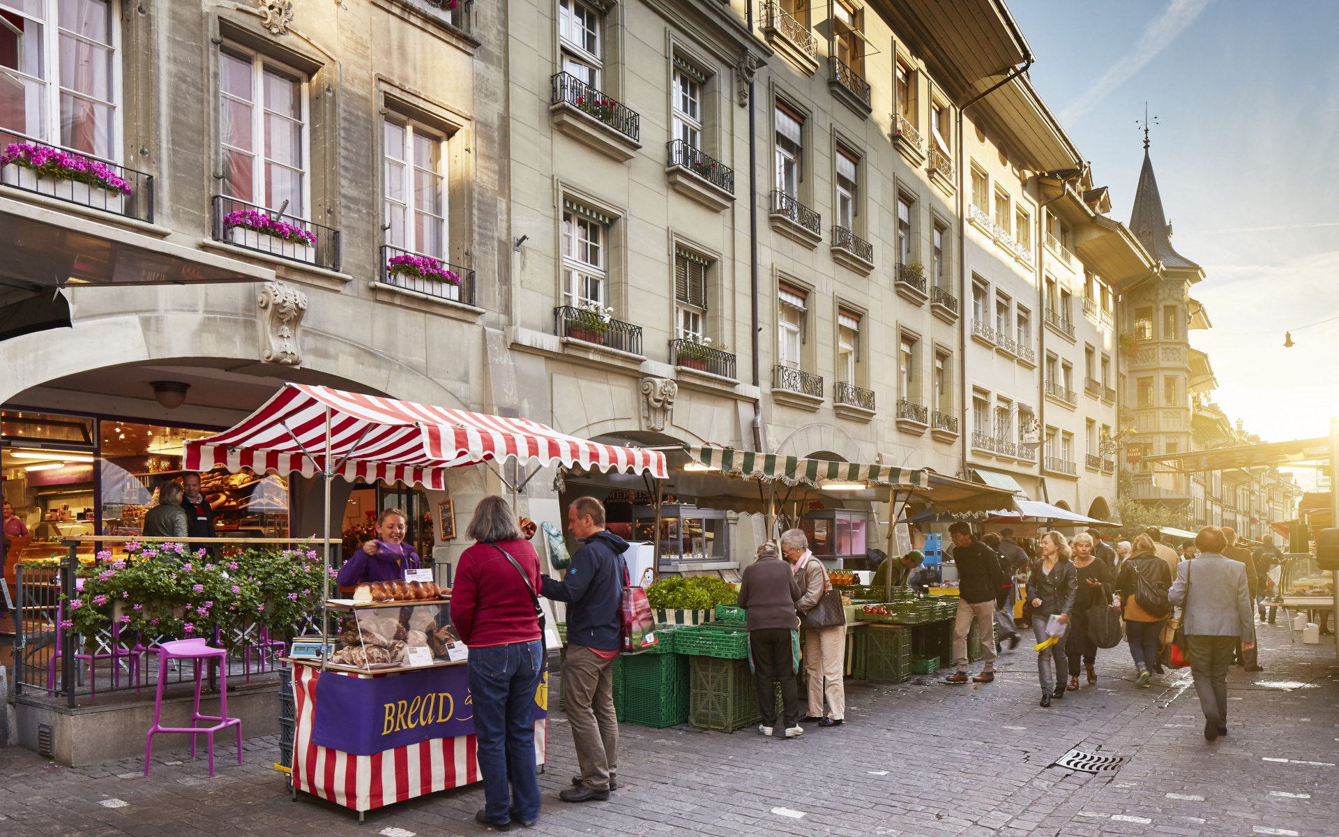 Die Marktgassen in der Berner Altstadt - Bern Welcome